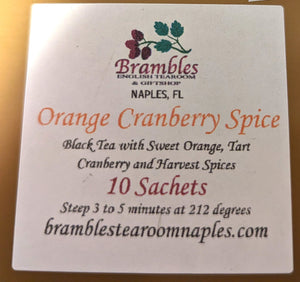 Orange Cranberry Spice Black Tea (new)