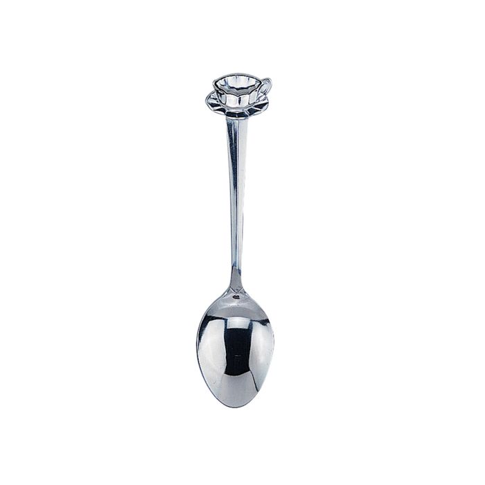 Demi-Spoon Silver-Plated cup and saucer design