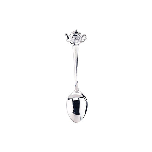 Demi Spoon Silver-Plated teapot-design