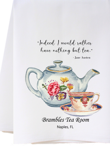 Jane Austen Tea Towel